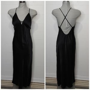 Victoria's Secret 100% silk maxi slip dress size M